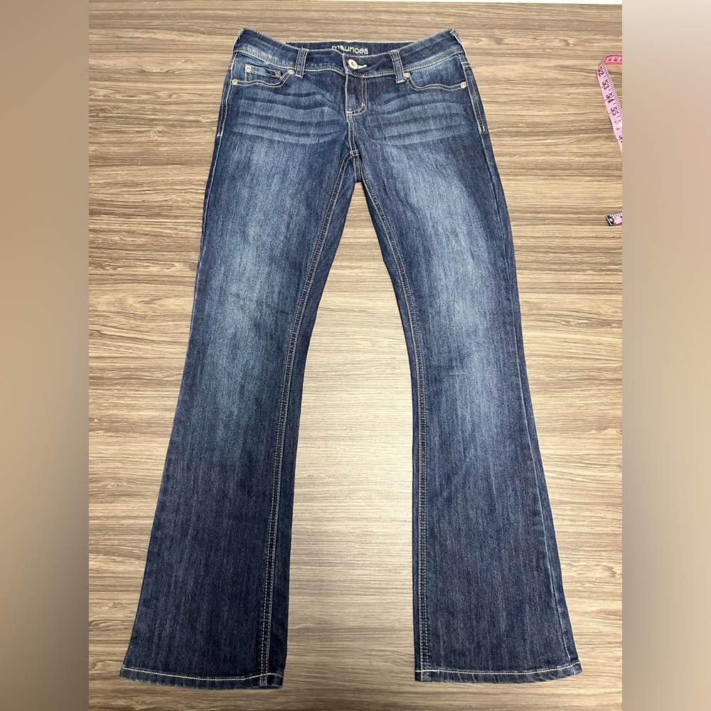 Maurice's Straight Jeans Size 3/4 Short